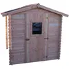Image de Abri de jardin 4.28m² bois naturel - DU2020.02N - Dublin - HABRITA