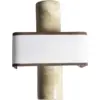 Image de Applique murale en marbre beige 31 cm Hossa - ENOstudio
