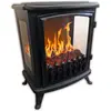 Image de Cheminée électrique 2000w avec flamme 3d noir - 139 - Fire Glass - CHEMIN'ARTE
