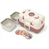 Image de MB Tresor Kids Boîte à goûter 0,8 L Renard 3 compartiments
