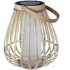 Image de Lampe solaire Beige Effet flamme
