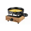 Image de Service à fondue 8 personnes bois - 8966 - Little Fondue Meuuuh - LITTLE BALANCE