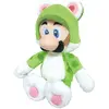 Image de Sanei peluche Luigi chat - Vert