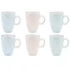 Image de Tasse PATTERN 9cl - 6 pièces - Pastel