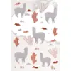 Image de Tapis pour enfant en polypropylène motif lama 120x170 cm Andina by Mon Petit Art - Nattiot