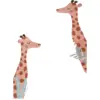 Image de Tapis pour enfant en polypropylène motif girafe 120x170 cm Nisu - Nattiot