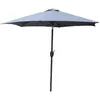 Image de Parasol gris rond 2,5 x 2,5 m COME