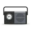 Image de Schneider SC050G - Radio AM/FM portable - Noir et Gris - 40 présélections