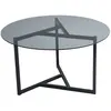 Image de Table basse plateau en verre trempé MIA