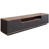 Image de Meuble TV gris et bois 180 cm TYRO