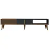 Image de Meuble TV design bois et anthracite 180 cm NOLA