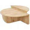 Image de Table basse ronde design en bois CARLOW