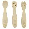 Image de Set de 3 cuillères d'apprentissage pour bébé en silicone