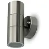 Image de Applique extérieure V-TAC GU10 inox IP44 haut/bas VT-7622