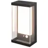 Image de Applique solaire LED 1W détecteur IP54 noir VT-1193