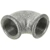Image de Coude 90° Femelle-Femelle 15/21 mm - 09001003 - Fonte malléable Gris foncé