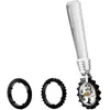 Image de Marcato Pasta-Teigrad, 3 Räder, Ustensile de cuisine : accessoires, Noir, Argent