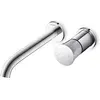 Image de Duravit, Robinetterie de salle de bains, Set de finition WHITE TULIP pour mitigeur de lavabo encastré chromé