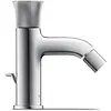 Image de Duravit, Robinetterie de salle de bains, Mitigeur monocommande pour bidet. WHITE TULIP avec vidage à tirette chromé