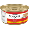 Image de 24x195g Gourmet canard, poulet nourriture humide pour chat