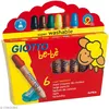 Image de Crayons GIOTTO bébé - Étui de 6 Maxi crayons de couleur
