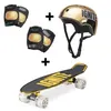 Image de Set glisse urbaine MONDO IGNITE Combo Set Tyro Skateboard et protections Or