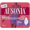 Image de Serviettes hygiéniques - AUSONIA - Compresses super avec ailettes - 12 unités - Flux moyen - Barrière anti-fuites