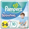 Image de Pampers Splashers Taille 5-6, 14+ kg, 10 Couches-Culottes De Bain