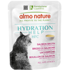 Image de Almo Nature HFC Hydration Help 6 x 50 g pour chat - bouillon de saumon avec filet de saumon