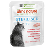Image de 6x 50 g Almo Nature HFC Sterilised filet de poulet, nourriture humide pour chats