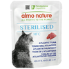 Image de 6x 50 g Almo Nature HFC Sterilised thon de l'Atlantique, nourriture humide pour chats