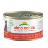 Image de 1x95g boeuf, jambon Almo Nature Classic - Nourriture pour chien