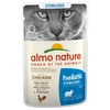 Image de 6x70g Almo Nature Functional Sterilised poulet Pâtée pour chat