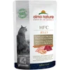 Image de 6x55g Almo Nature HFC Jelly thon, poulet, jambon - Pâtée pour chat