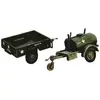 Image de ITALERI 229 250 GAL TANK TRAILER AND M101 CARGO TRAILER 1:35 PLASTIC KIT MAQUETTE