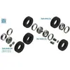Image de Italeri Kit pneus et jantes