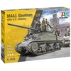 Image de Maquette Italeri - M4A1 Sherman & Infanterie