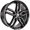 Image de Jante Alu Gmp Fasten 20 Pouces - 8.5x20 5x114.3 Et45 Noir Face Polie
