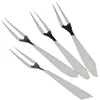 Image de Lot De 4 Fourchettes à Escargots En Inox 12cm