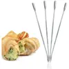 Image de Metaltex, Ustensiles pour barbecue, Brochettes de fruits de mer 18 cm, 4 unités