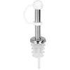 Image de Metaltex, Bar : accessoires, Set de 2 becs verseurs (Bec doseur + verseur)