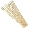 Image de 100 brochettes en bois 25 cm - Metaltex - Marron - Bois