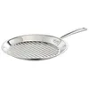 Image de Poêle grill Accademia Logofusion 28 cm - Lagostina - Argent / Métallique - Acier Inoxydable (inox)