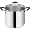 Image de Lagostina Pot de trempe avec couvercle en verre Acier, Poêle + casserole, Argent