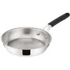 Image de Poêle Tempra 24 cm en acier inoxydable - Lagostina - Argent - Inox