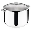 Image de Marmite Salvaspazio+ avec son couvercle 24 cm en acier inoxydable - Lagostina - Argent - Inox