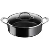 Image de Poêle Lagostina Desideria Céramique Sauteuse 2 anses 26 cm + couvercle Noir