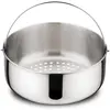 Image de Lagostina Accessoires - Panier à vapeur Lt. 7 ¥22cm, Poêle + casserole : accessoires, Argent