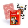 Image de Cartes Modiano 100% plastique 4 index (rouge)