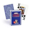 Image de Cartes Texas Poker 100% plastique (bleu)
